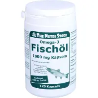 The Nutri Store Omega-3 Fischöl 1000 mg Kapseln 120 St