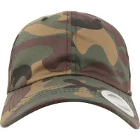 Flexfit Low Profile Baumwoll-Twill YP Classics grün camo Einheitsgröße