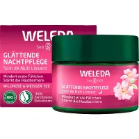 Weleda Wild Rose & White Tea aufhellende Crem für die Nacht 40 ml