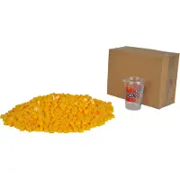 Androni Simba Blox, 1000 gelbe Bausteine für Kinder ab 3 Jahren, 4er Steine, im Karton, vollkompatibel mit vielen anderen Herstellern