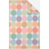 Ibena Baumwolldecke Solare Cotton Pur Circled