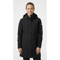 Helly Hansen Aden Long Coat, Regenjacke, Damen, schwarz