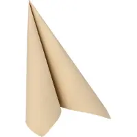 Papstar Servietten "ROYAL Collection" 1/4-Falz 40 cm x 40 cm sand in Papierverpackung 250 Stück