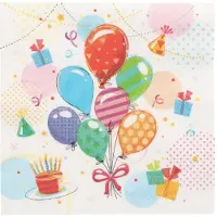 Papstar 20 Servietten, 33 cm x 33 cm 3-lagig 1/4-Falz Design Set 4