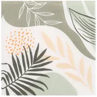Papstar 20 Servietten, 33 cm x 33 cm 3-lagig 1/4-Falz Design Set 6