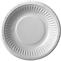 Papstar Pappschalen rund Ø 19 cm · 3 cm weiß, 15 x 12 Stück