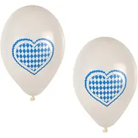 Papstar 240 Luftballons Ø 25 cm Bayrisch Blau