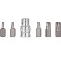 GEKO 6-teiliges Spline Schraubendreher-Bit-Set M5-M12