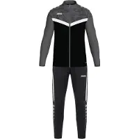 Jako Herren Polyesteranzug Iconic M9124-801 XXXL - schwarz/anthrazit - XXXL