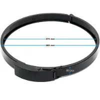 SunSun Ersatzteil für Druckteichfilter CPF-15000 Spannring, Teichdruckfilter UV-Lampe 18 W, Teichfilteranlage 10000 l/h, effiziente Wasserfilterung