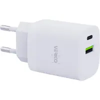 Verico Ladegerät MOJO GaN 30W PD, 2-Port (USB-A & USB-C) WH retail