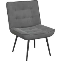 vidaXL Relaxsessel Dunkelgrau 64x74x84 cm Samt