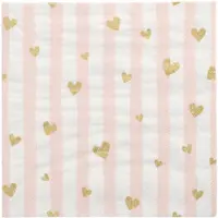 Papstar 30 Servietten, 3-lagig 1/4-Falz 33 cm x 33 cm