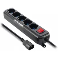 Vultech 5er Steckdosenleiste mit feuerfestem Schalter MU-UPS01