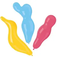 Papstar 120 Luftballons farbig sortiert Figures