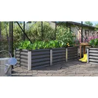 Vitavia Vitavia, Hochbeet "Linus IN & OUT 401 S", granit/ alu eloxiert, S