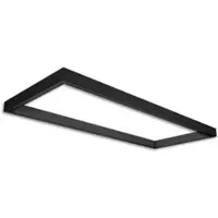 ISOLED Track48 Phasenschienen Leuchtenrahmen H50 Innenformat 500x1192mm schwarz Fiai 116880