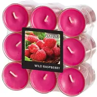 Gala "Flavour" Duftlichte Wild Raspberry in Polycarbonathülle, 6 x 18 Stück