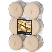 Gala Maxi Duftteelichter, Vanilla, Ø 58 mm · 24 mm, "Flavour", 12 x 12 Stück
