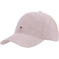Tommy Hilfiger TH Flag Oxford 6 Panel Cap Medium Red