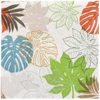 Papstar 20 Servietten, 33 cm x 33 cm 3-lagig 1/4-Falz Design Set 1