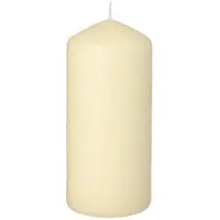 Starpak Stumpenkerze mit extra langer Brenndauer Ø 60 mm, 130 mm Creme