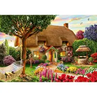 Bluebird Puzzle Jigsaw Thatched Cottage - 1000 Teile Erwachsene