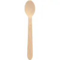 Papstar Kaffeelöffel, Holz "pure" 11 cm, 15 x 10 Stück 150 Stück