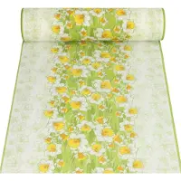 Papstar Tischläufer, stoffähnlich, Airlaid 24 m x 40 cm "Narciso", 6 x 1 Rolle 6 Stück