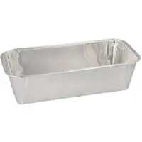 Starpak 10 Kastenformen, Alu eckig 1,09 l 6 cm x 10,2 cm x 23 cm | Packung (10 Stück)