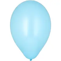 Papstar 120 Luftballons Ø 25 cm hellblau