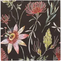 Papstar 10 X 20 Servietten, 3-lagig 1/4-Falz 33 cm x 33 cm "Flowers"