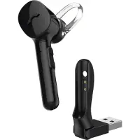 Hama MyVoice1300, Kabellos, Anrufe/Musik, 20 - 20000 Hz, 12 g, Kopfhörer, Schwarz