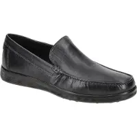 Ecco S LITE MOC Herrenschuhe - elegante Slipper - Halbschuhe schwarz NEU