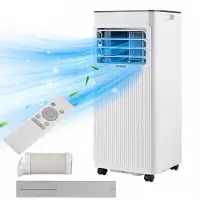 Vevor OL-A016LF20N2, Einteilige mobile Klimaanlage, Kühlung, Entfeuchter, Ventilator, 7000 BTU/h, 290 m³/h, 25 m², Digital