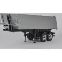 Carson 1:14 Truck LKW Anhänger 2-Achs Muldenkipper Sattelauflieger