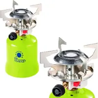 Meva Gas-Campingkocher für Lochgaskartuschen FOCUS Piezozünder 1,4kW