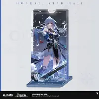 Mihoyo Honkai: Star Rail Light Cone Acryl Ornament mit Glitzer: Jingliu I shall be my own Sowrd 15 cm