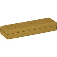 Rhodia Rhodiarama, Stiftebox aus Kunstleder, 21x5,5x3cm - Gold 194507C