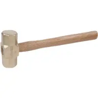 Ks Tools Hammer 963.2082 Aluminium-Bronze (Nicht-Eisen-Legierung) 3000g