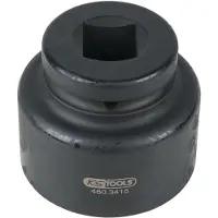 Ks Tools 460.3415, Buchse, 1", Metrisch, 1 Kopf/Köpfe, 70 mm, Stahl