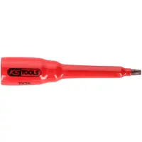 Ks Tools 3/8' Bit-Stecknuss mit Schutzisolierung für Torx-Schrauben, T40, lang ( 117.2468 )