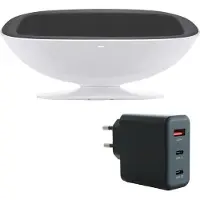 Lava Music Ladestation Space Charger 36 grau mit Netzteil