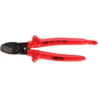Ks Tools 1000V Einhand-Kabelschneider mit Sicherungsöse für Sicherheitsleine ( 117.2206 )