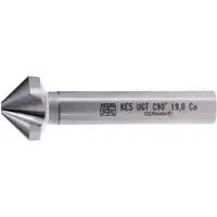 PFERD TOOLS HSSE Co5 Kegel-und Entgratsenker 90° Ø 19 mm Schaft-Ø 10 mm DIN 335 C mit Ungleichteilung