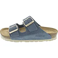 Rohde Pantolette "SUNNYS N12" Sommerschuh, Hausschuh, Zweischnaller, Strandschuh mit Softfußbett