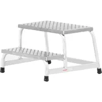 Hymer Maschinentritt Aluminium-Lochblech R13 2 Stufen