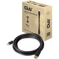 Club 3D CLUB3D DisplayPort 1.4 HBR3 8K Kabel M/M 4meter, 4 m, DisplayPort, DisplayPort, Stecker, Stecker, 7680 x 4320 Pixel
