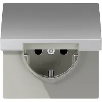 JUNG AL1521KL SCHUKO Steckdose mit Klappdeckel