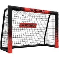 Hudora Fußballtor Pro Tect 120 schwarz Fußballnetz für Kinder
